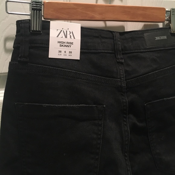 NWT Zara high rise skinny jeans - Picture 11 of 13